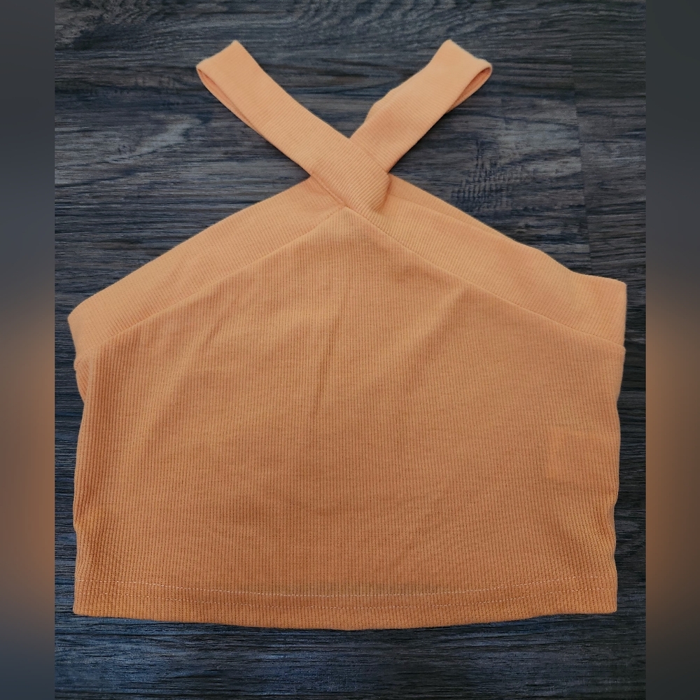 Shein orange top